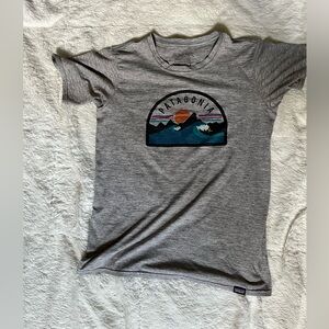 Patagonia Stretch Performamce Logo Tee